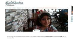 Desktop Screenshot of gabilandia.com.br